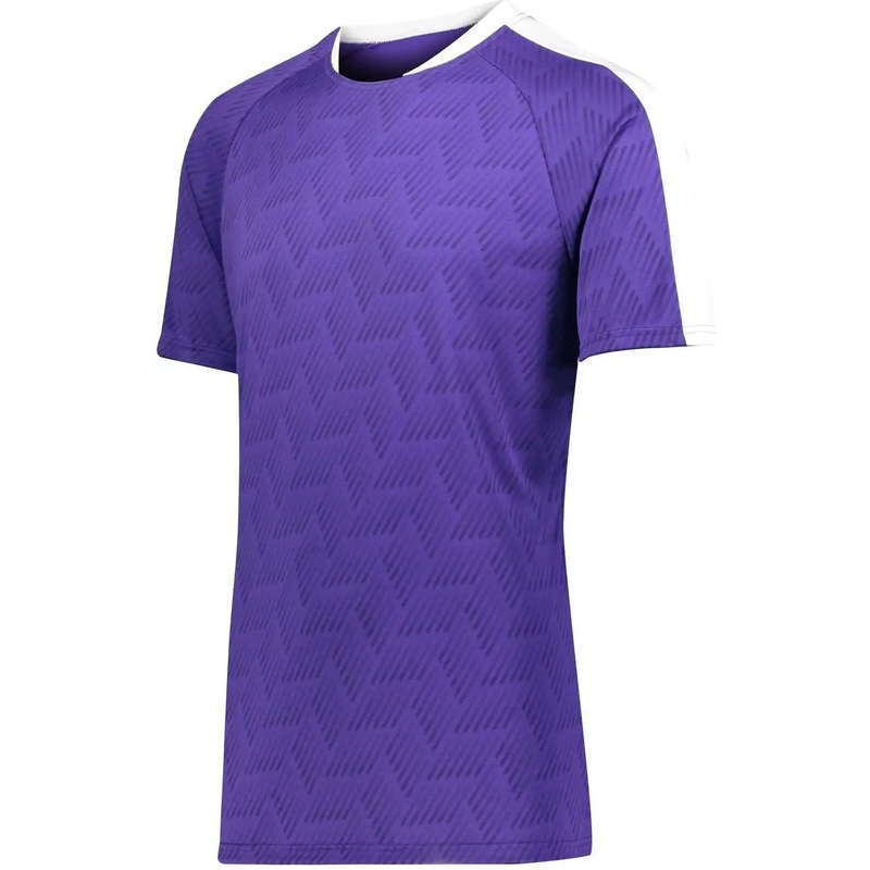 High Five 322981 Youth Hypervolt Jersey – Purple Print White