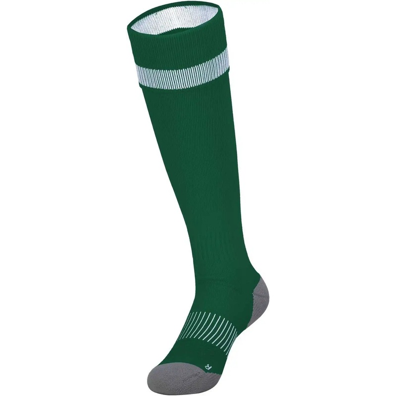 High Five 329120 Impact+ Soccer Sock – Dark Green White Graphite
