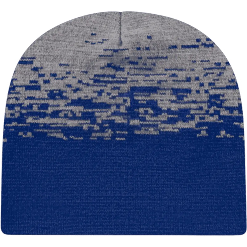 Cap America RKS9 USA Made Static Pattern Knit Beanie – True Royal Heather