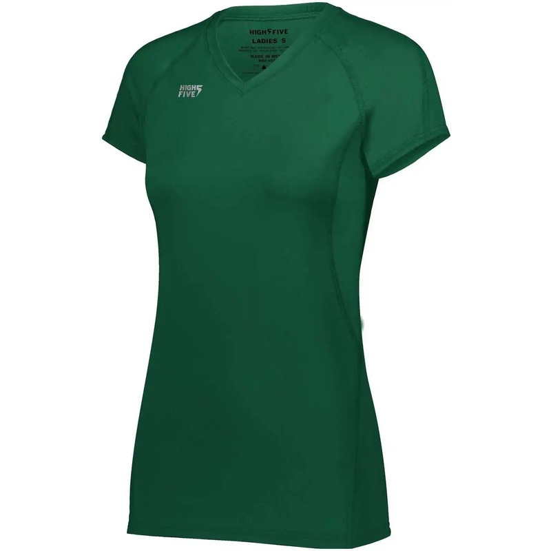 High Five 342222 Ladies Truhit Short Sleeve Jersey – Forest