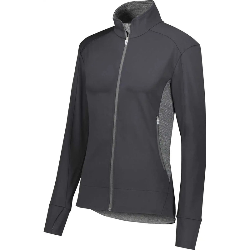 High Five 371262 Ladies Free Form Jacket – Carbon Carbon Heather