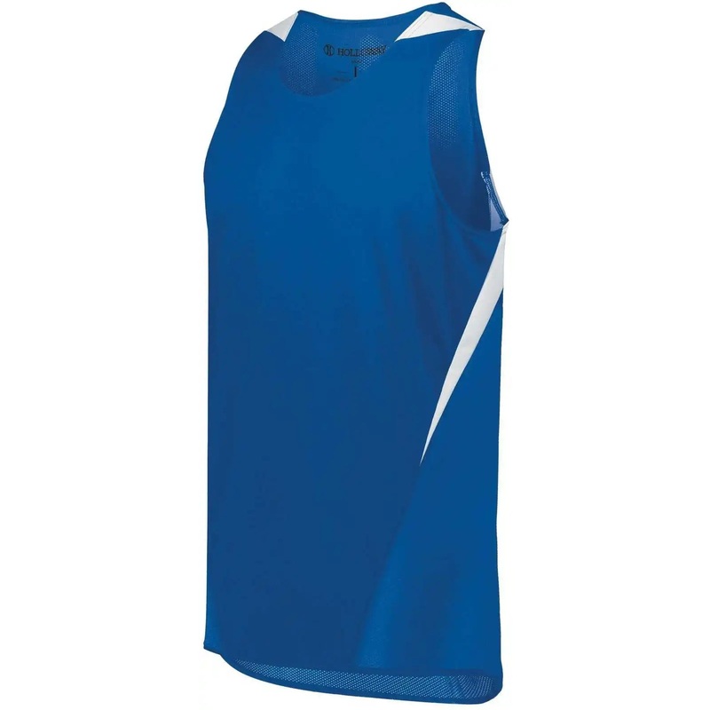 Holloway 221035 Pr Max Track Jersey – Royal White