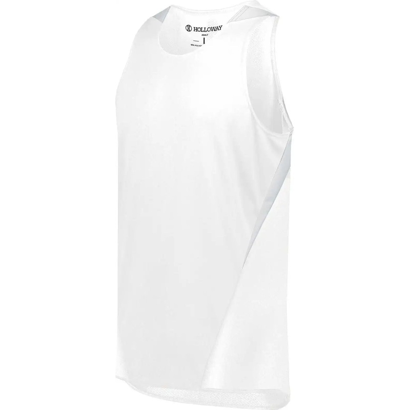 Holloway 221035 Pr Max Track Jersey – White White