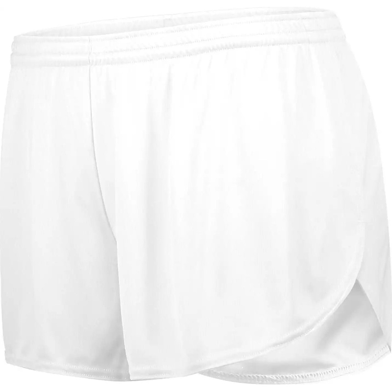 Holloway 221336 Ladies Pr Max Track Shorts – White
