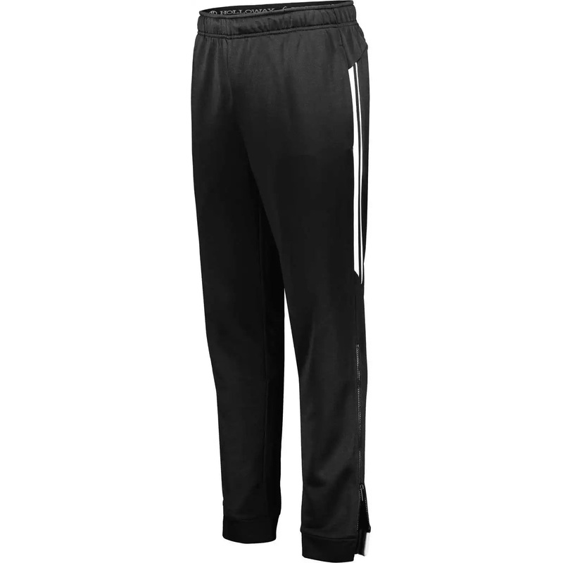 Holloway 229662 Youth Retro Grade Pant – Black White