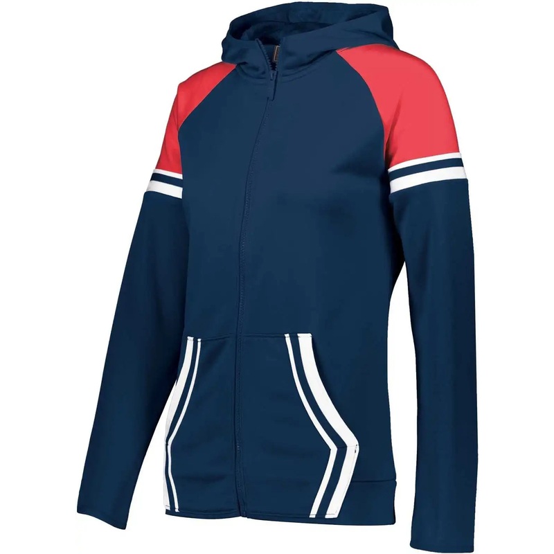 Holloway 229761 Ladies Retro Grade Jacket – Navy Scarlet