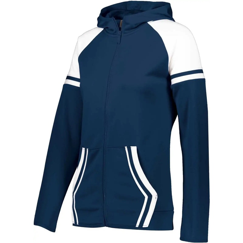 Holloway 229761 Ladies Retro Grade Jacket – Navy White