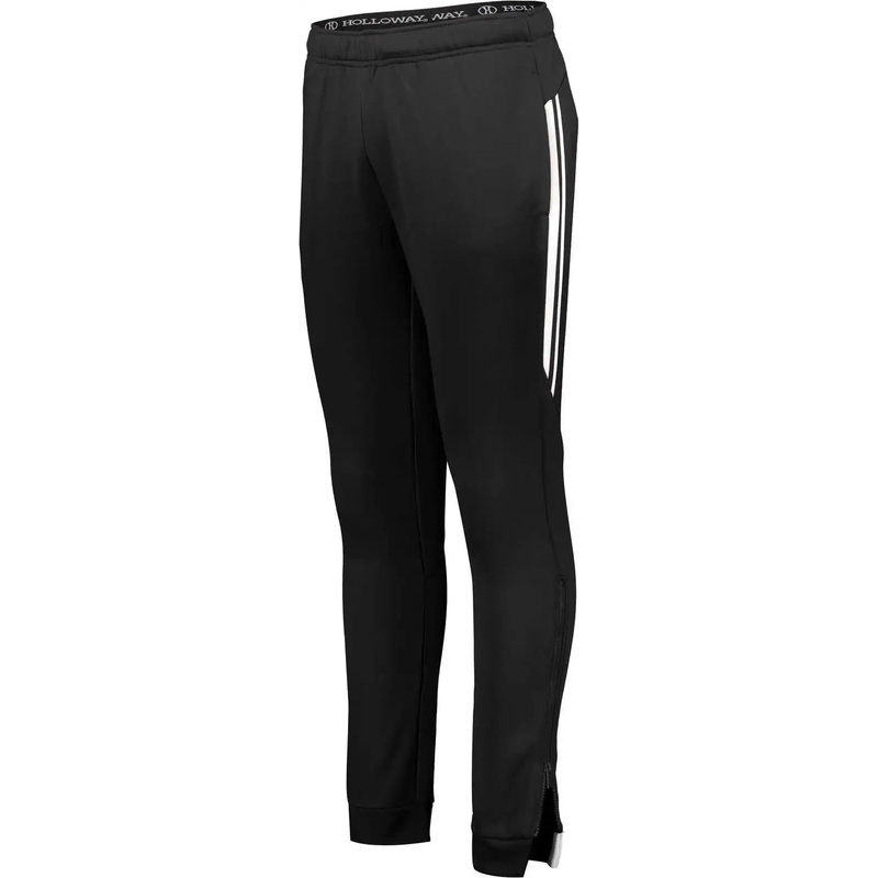 Holloway 229762 Ladies Retro Grade Pant – Black White