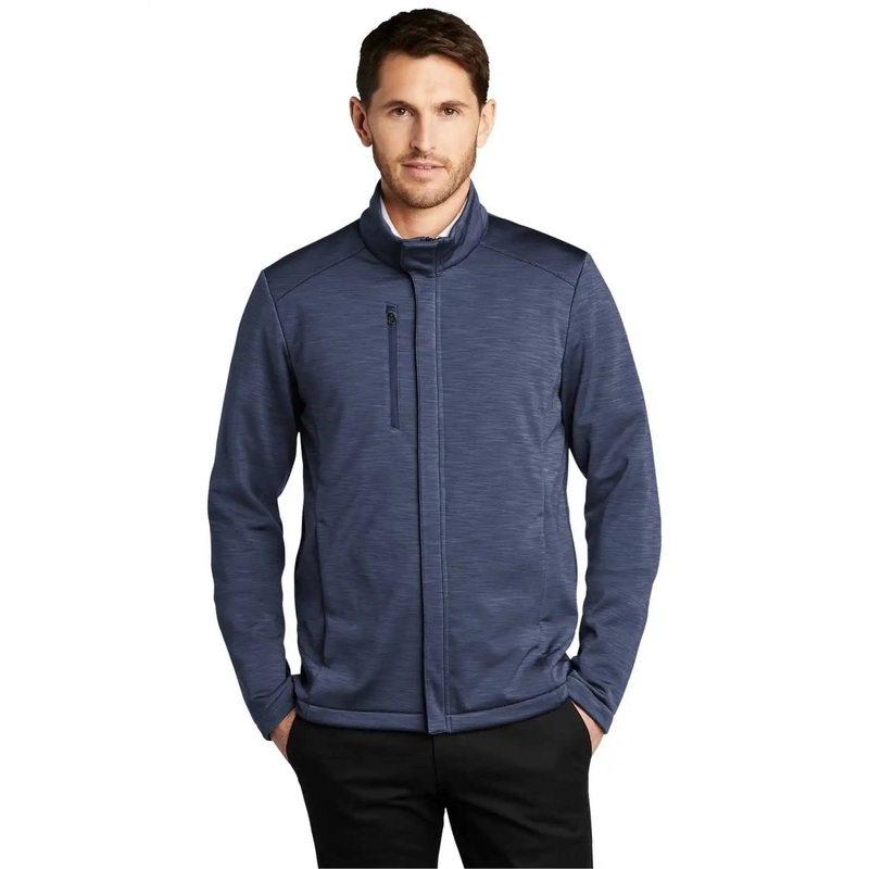 Port Authority J339 Stream Soft Shell Jacket – Dress Blue Navy Heather