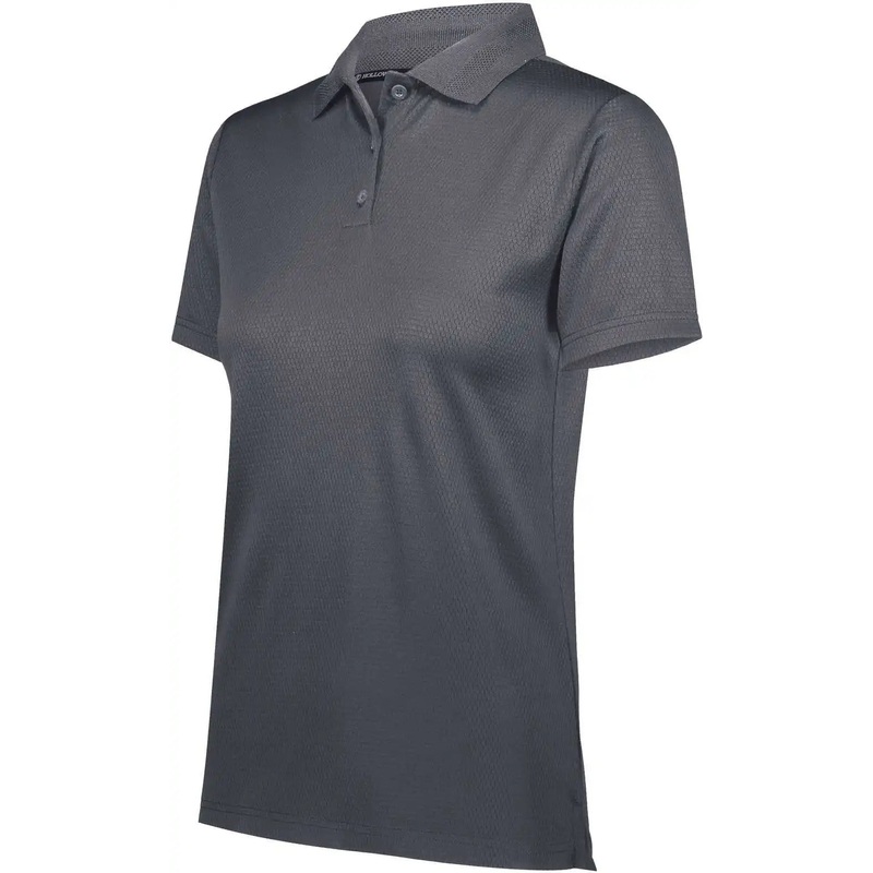 Holloway 222768 Ladies Prism Polo – Carbon