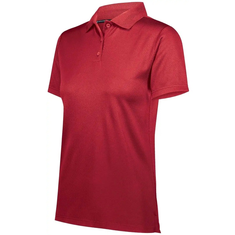Holloway 222768 Ladies Prism Polo – Scarlet
