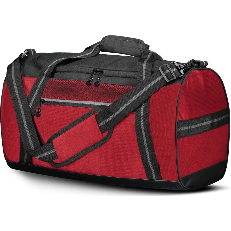 Holloway 229431 Rivalry Duffel Bag – Scarlet Black
