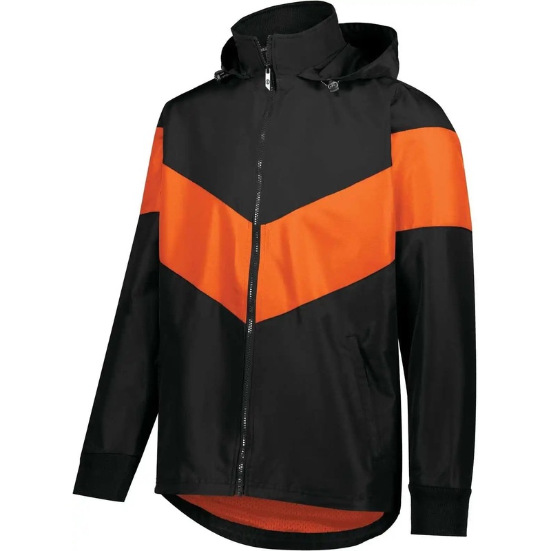 Holloway 229527 Potomac Jacket – Black Orange