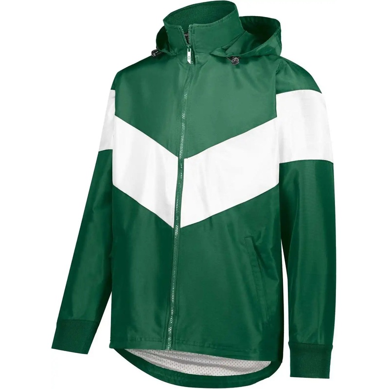 Holloway 229527 Potomac Jacket – Dark Green White