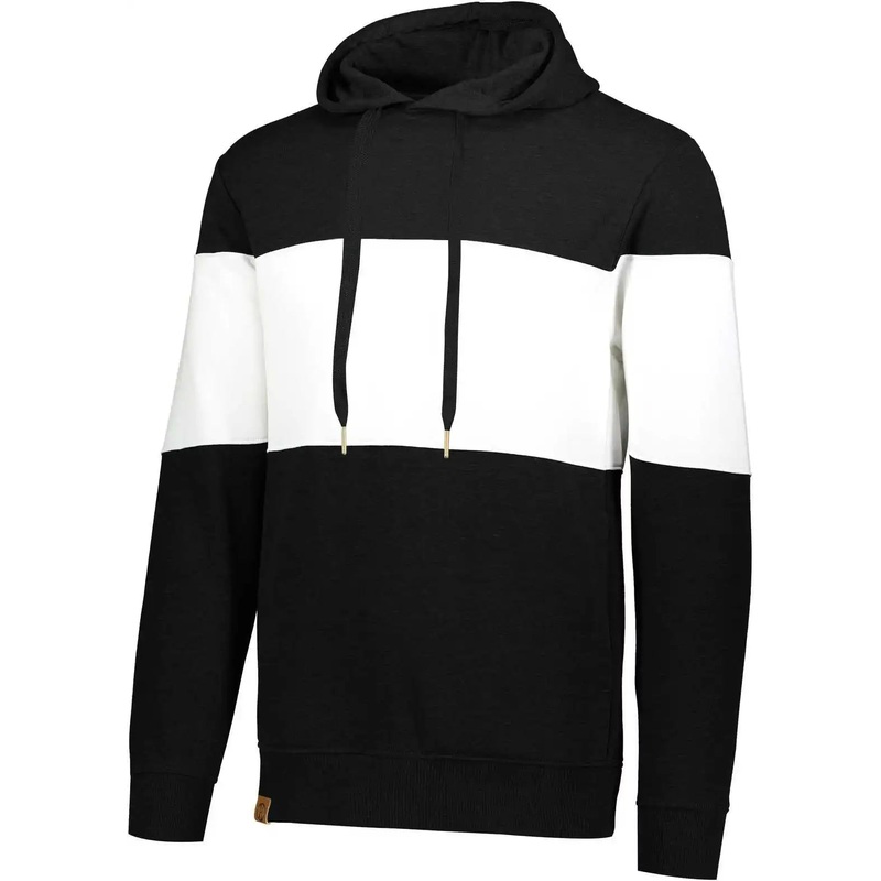 Holloway 229563 Ivy League Hoodie – Black White