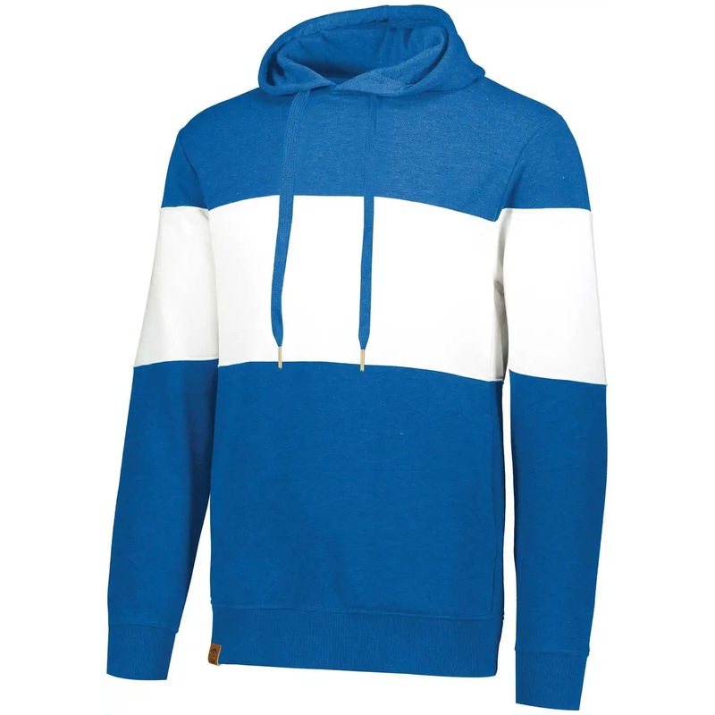 Holloway 229563 Ivy League Hoodie – Royal Heather White