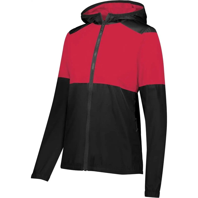 Holloway 229728 Ladies SeriesX Jacket – Black Scarlet