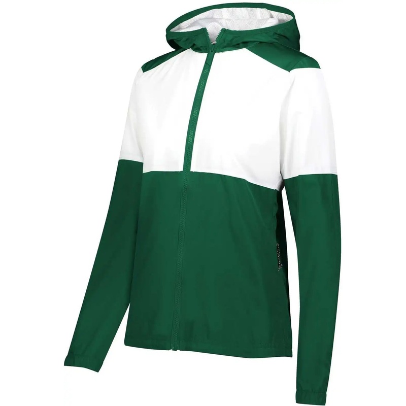 Holloway 229728 Ladies SeriesX Jacket – Dark Green White