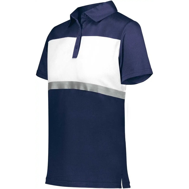 Holloway 222776 Ladies Prism Bold Polo – Navy White