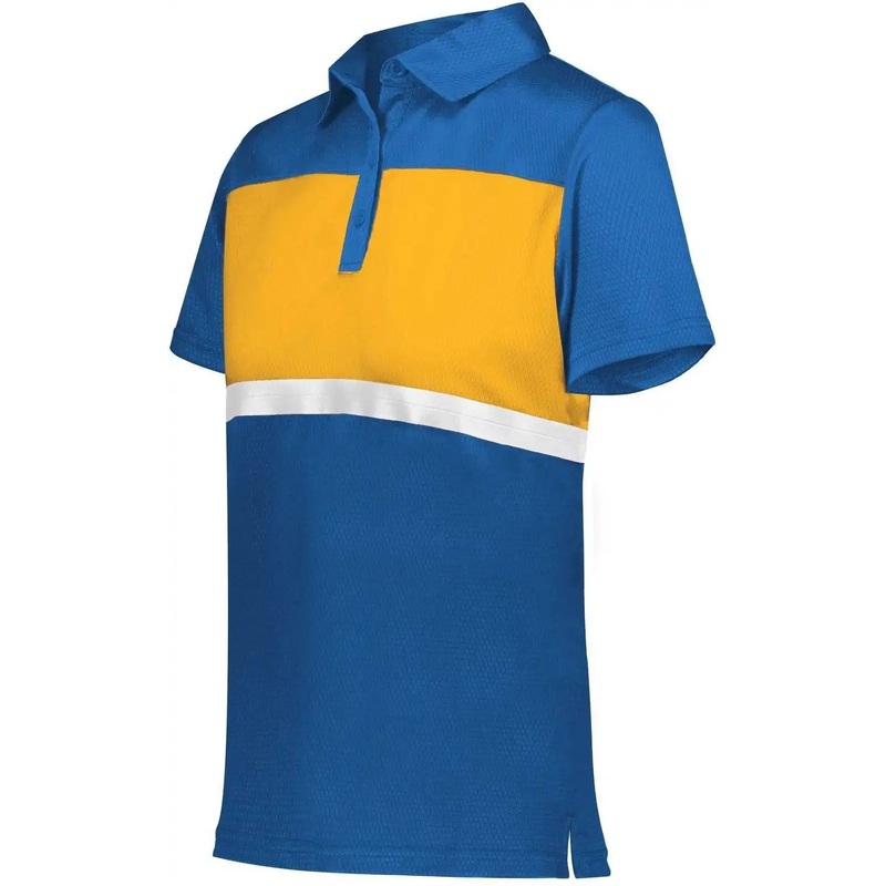 Holloway 222776 Ladies Prism Bold Polo – Royal Gold