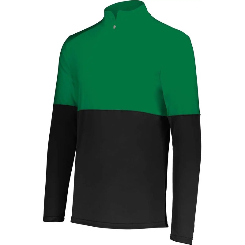 Holloway 223500 Momentum Team 1/4 Zip Pullover – Black Kelly