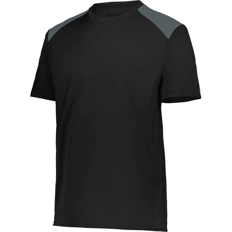 Holloway 223601 Youth Momentum Team Tee – Black Iron