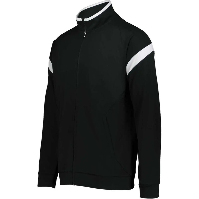 Holloway 229679 Youth Limitless Jacket – Black White