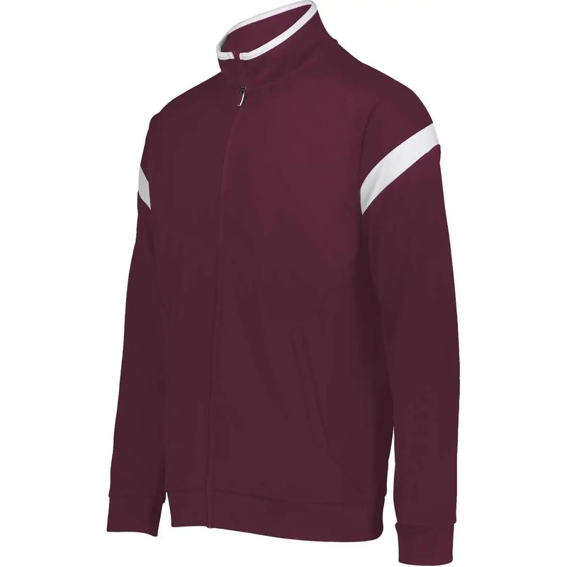 Holloway 229679 Youth Limitless Jacket – Maroon White