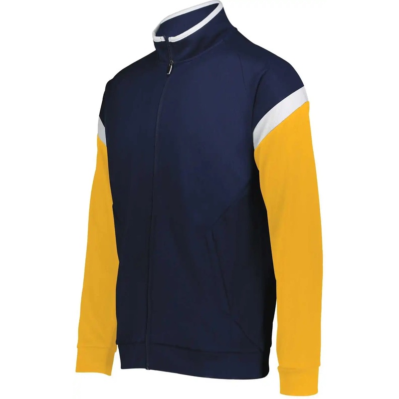 Holloway 229679 Youth Limitless Jacket – Navy White Gold
