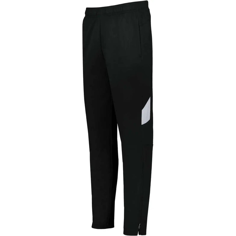 Holloway 229680 Youth Limitless Pant – Black White