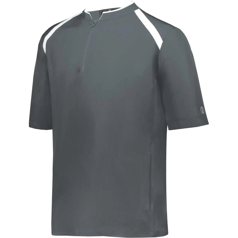 Holloway 229681 Youth Clubhouse Pullover – Graphite White