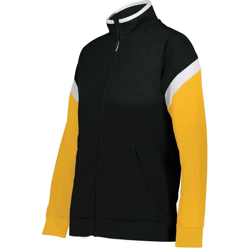 Holloway 229779 Ladies Limitless Jacket – Black White Gold