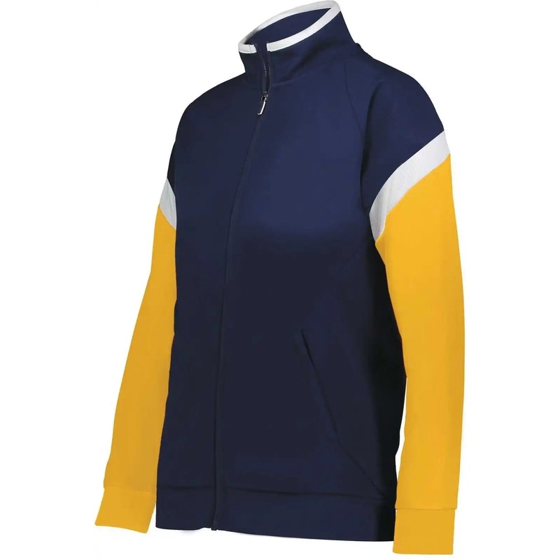 Holloway 229779 Ladies Limitless Jacket – Navy White Gold