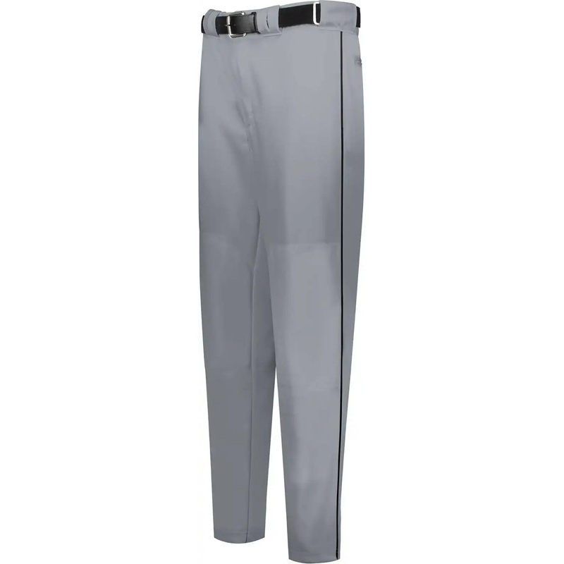 Russell R11Lgb Youth Piped Diamond Series Baseball Pant 2.0 – Baseball Gray Black