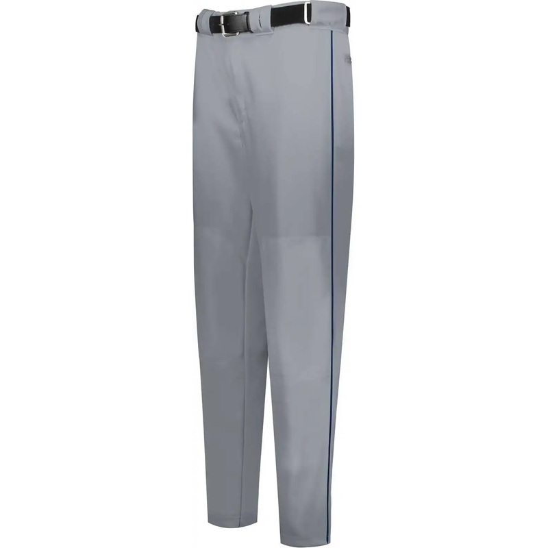 Russell R11Lgm Piped Diamond Series Baseball Pant 2.0 – Baseball Gray Navy