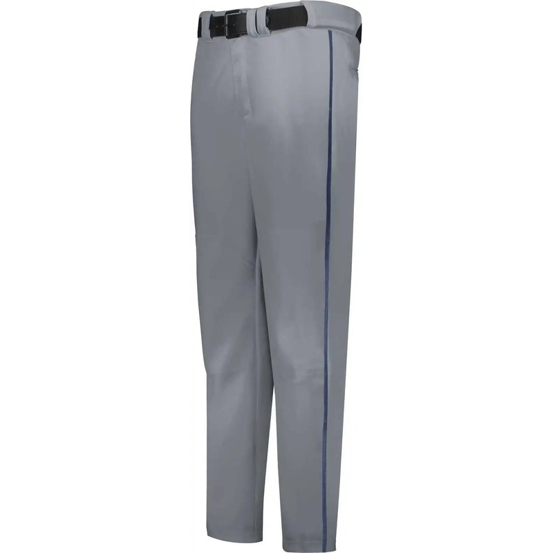 Russell R14Dbm Piped Change Up Baseball Pant – Baseball Gray Navy
