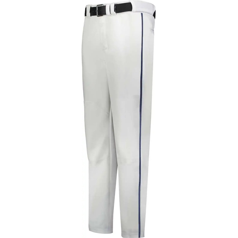 Russell R14Dbm Piped Change Up Baseball Pant – White Navy