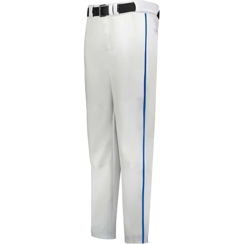 Russell R14Dbm Piped Change Up Baseball Pant – White Royal