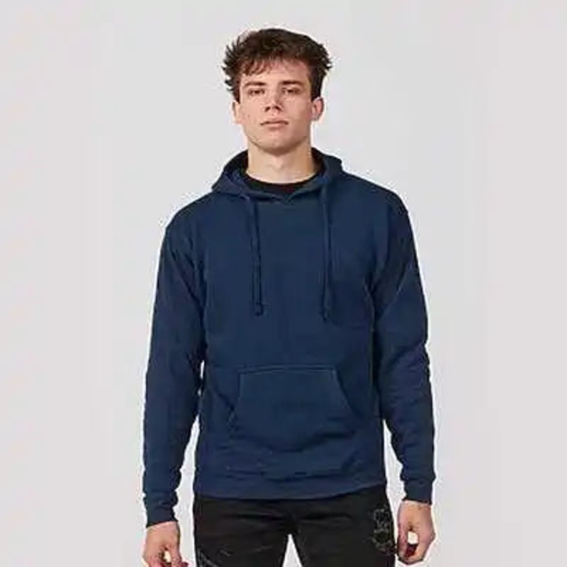 Tultex 580 Unisex Premium Fleece Hooded Sweatshirt – Navy