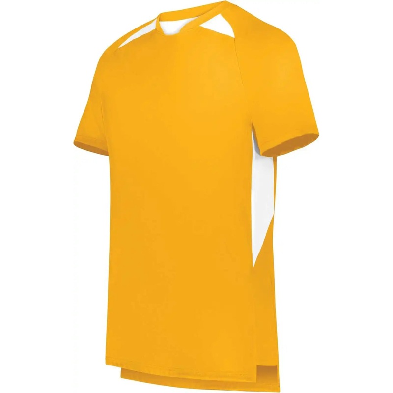 High Five 322991 Youth Hawk Evolution Soccer Jesey – Gold White
