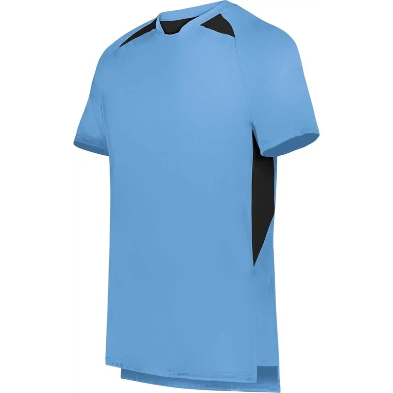 High Five 322992 Ladies Hawk Evolution Soccer Jersey – Columbia Blue Black