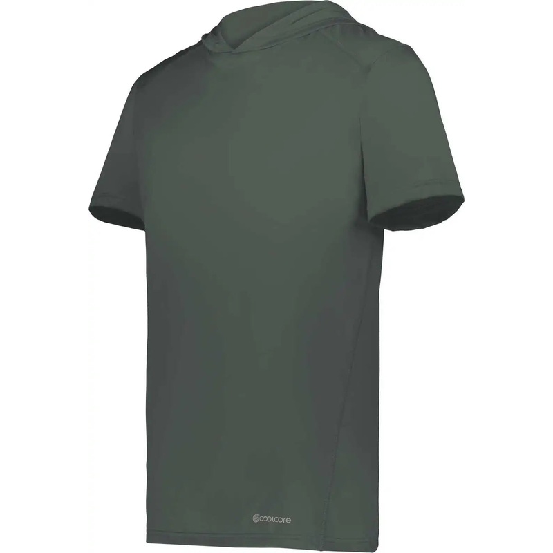 Holloway 222142 Coolcore Short Sleeve Hoodie – Iron