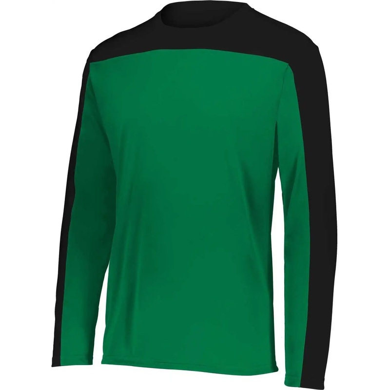 Holloway 223502 MOMENTUM TEAM LONG SLEEVE TEE – Kelly Black