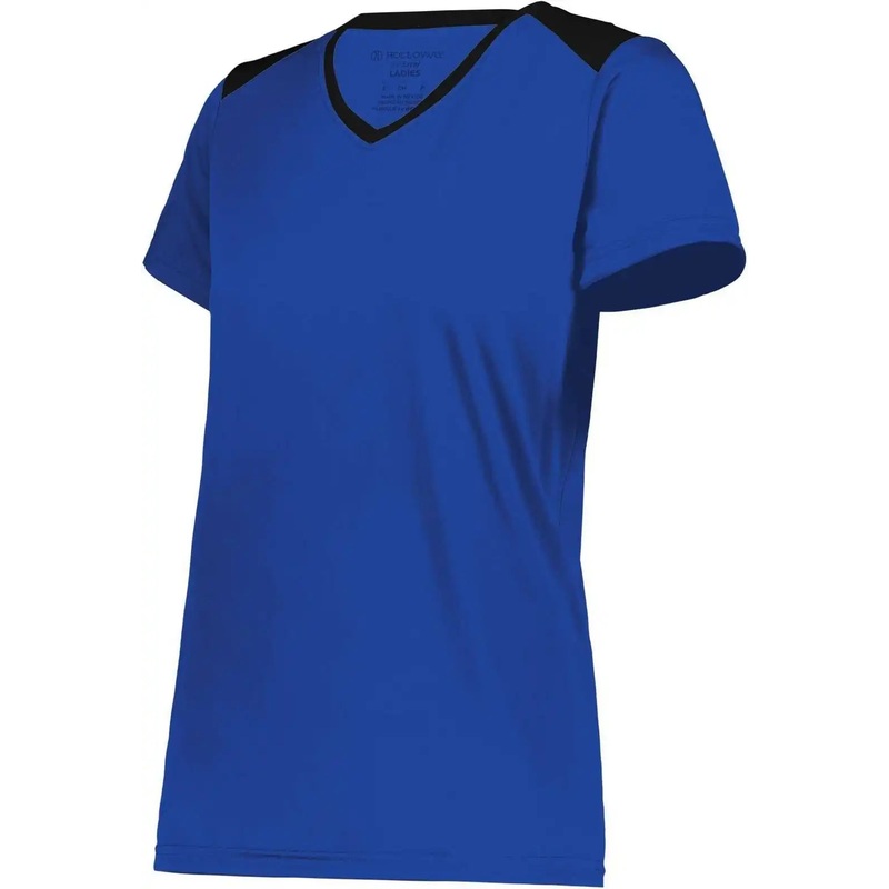Holloway 223701 Ladies Momentum Team Tee – Royal Black
