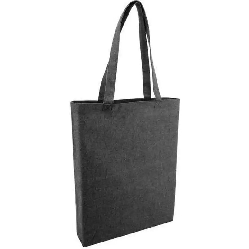Oad OAD106R Midweight Recycled Gusseted Tote – Steel Gray