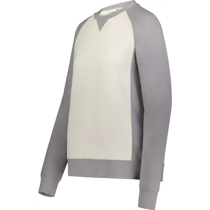 Holloway 223490 Ladies Ivy League Fleece Crew – Athletic Grey Heather Birch