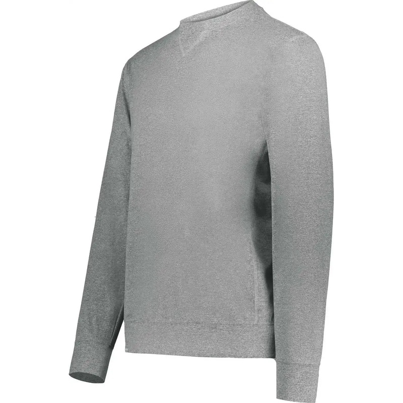 Holloway 223503 Ventura Soft Knit Crew – Grey Heather