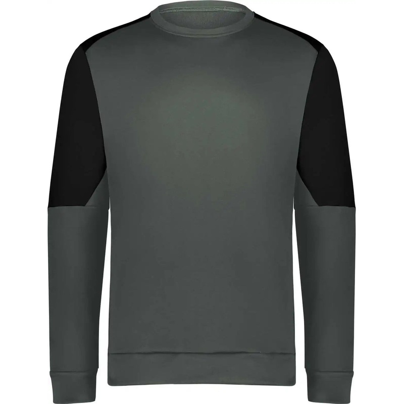 Holloway 223525 Momentum Team Fleece Crew – Iron Black
