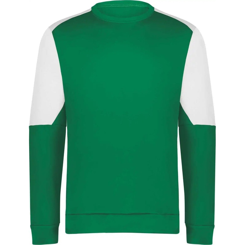 Holloway 223525 Momentum Team Fleece Crew – Kelly White