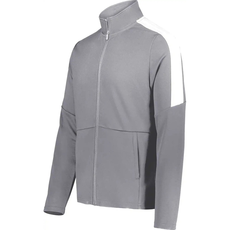 Holloway 223630 Youth Crosstown Jacket – Graphite White